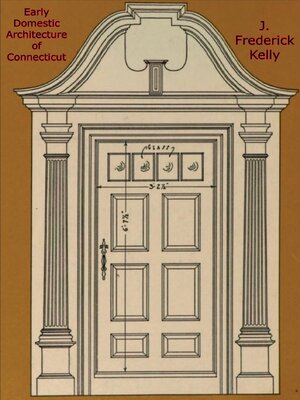 cover image of Early Domestic Architecture of Connecticut